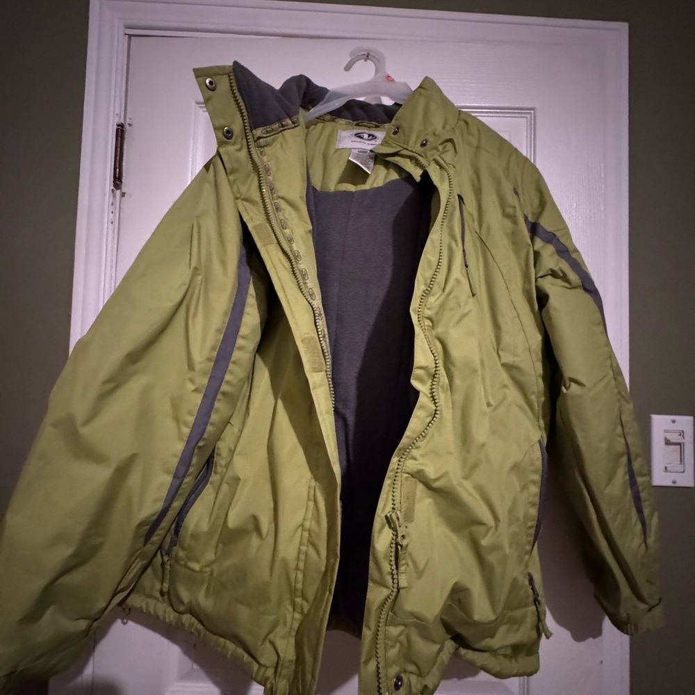 Athletic Works Lime and Charcoal Jacket